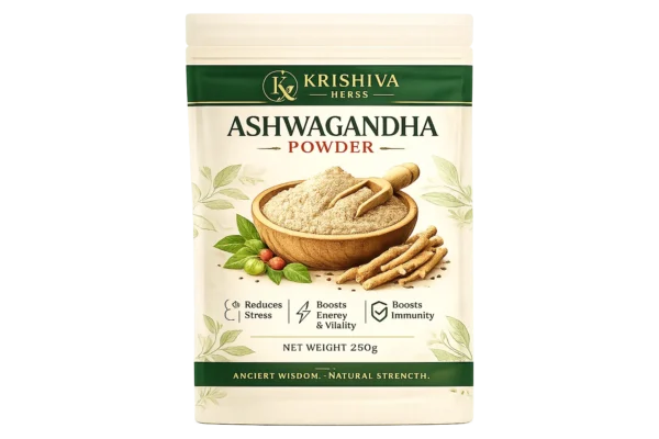 Premium Ashwagandha Powder – Pure Ayurvedic Wellness (250g)